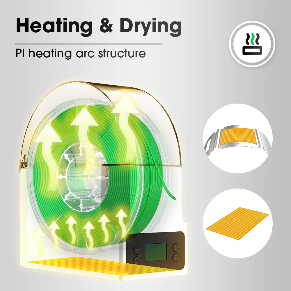 eSUN eBOX Lite 3D Filament Dryer Box Drying Filaments Storage Box Keeping Filament Dry Holder Free 3D Printing tools