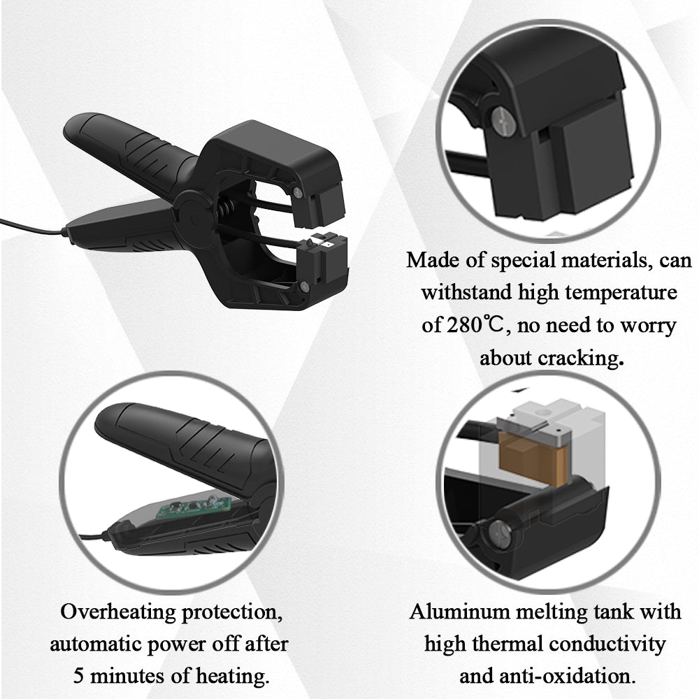 3D Printer Filament Connector, Broken Filament Joiner For 1.75mm PLA/ABS/PETG/TPU/PC/PA/PA-CF Filaments