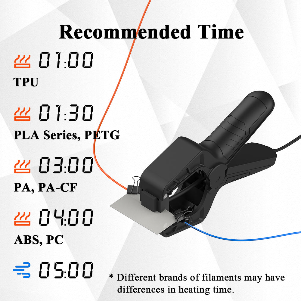 3D Printer Filament Connector, Broken Filament Joiner For 1.75mm PLA/ABS/PETG/TPU/PC/PA/PA-CF Filaments