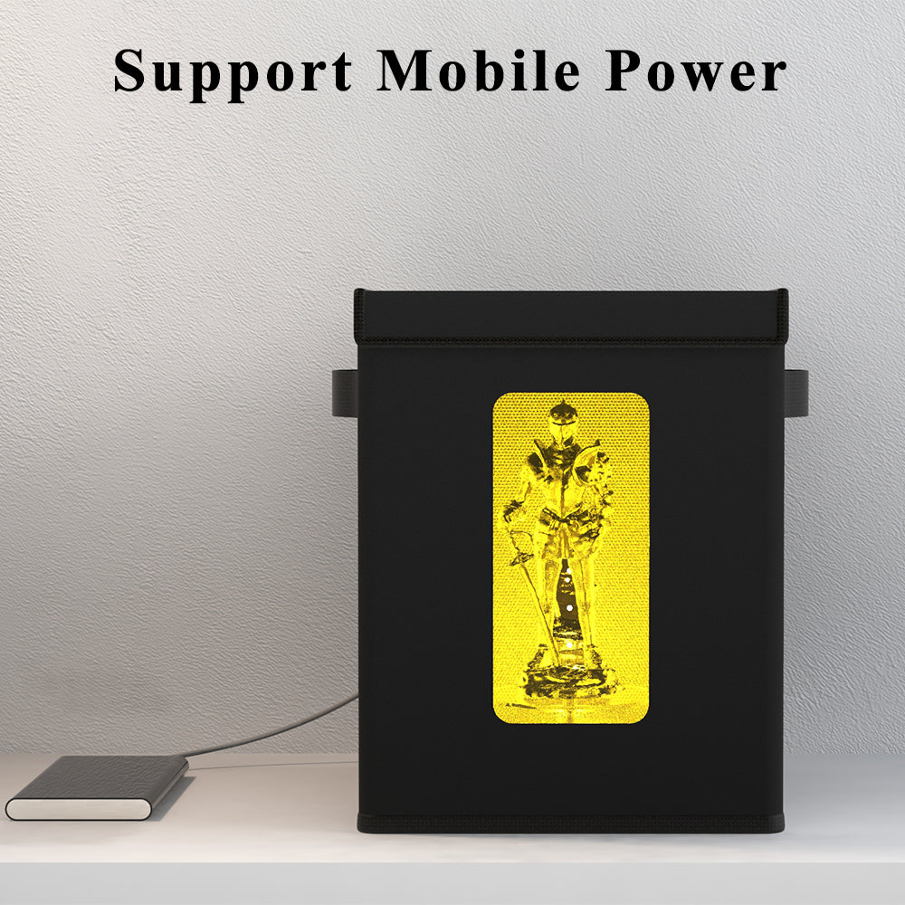 WISEPRO Foldable UV Resin Curing Box For LCD/DLP/SLA 3D Printer