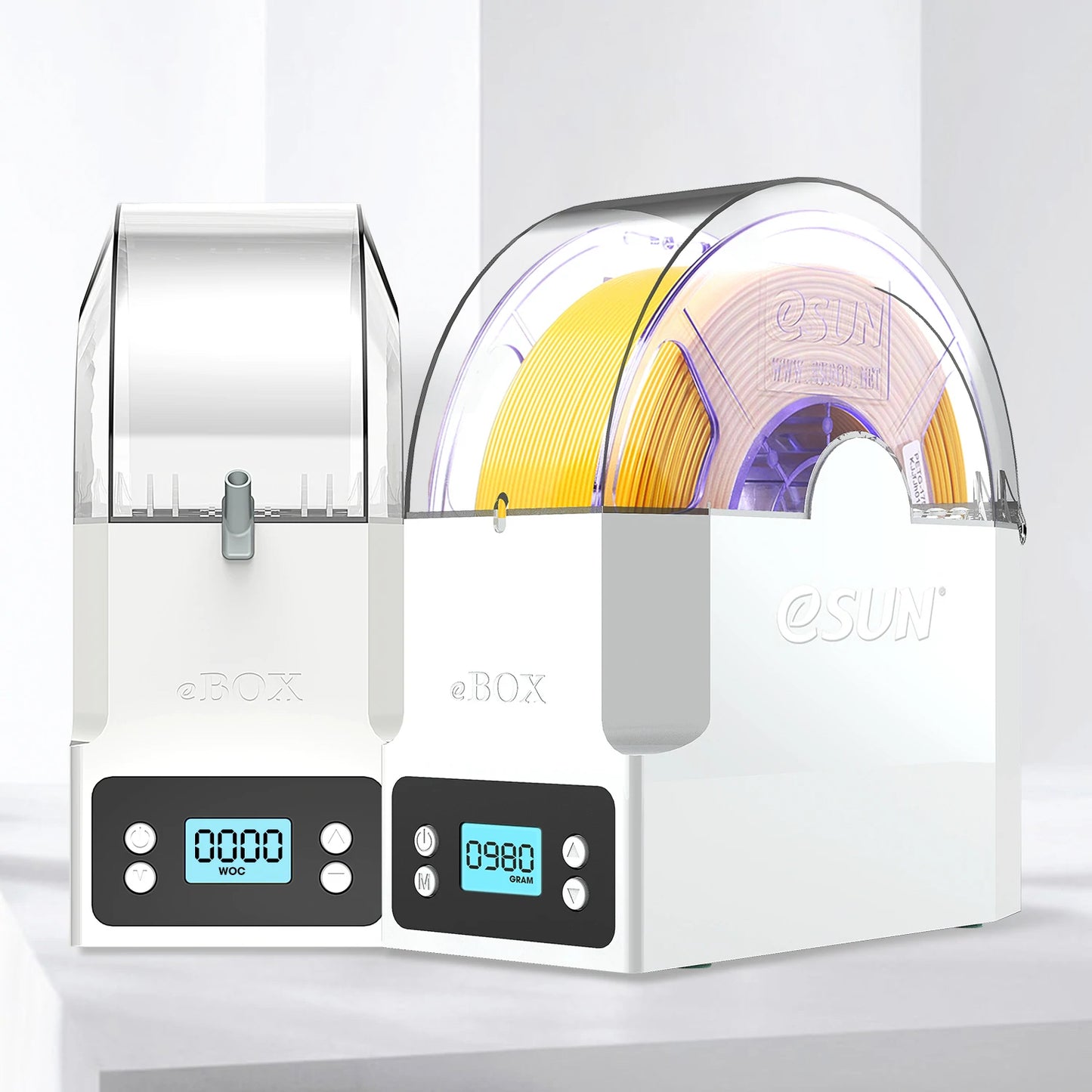 eSUN eBOX 3D Printing Filament Storage Box Filament Storage Holder Keeping Filament Dry Measuring Filament Weight for 3D Printer