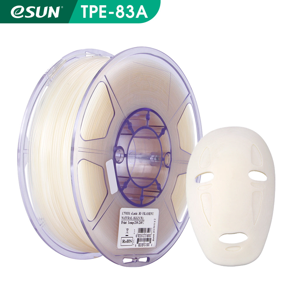 Esun PLA+ Filament 1.75mm, Crack Resistant - Smooth Finish PLA, Filament  For FDM 3D Printers, PLA PLUS Roll Tolerance Within +/-0.05mm