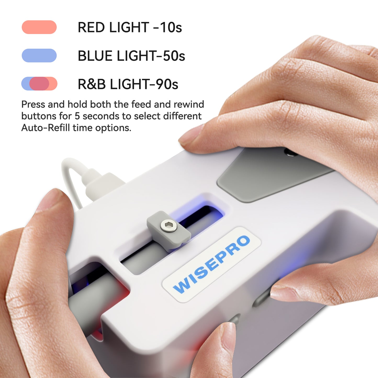 WISEPRO 3D Printer Filament Buffer for 1.75mm PLA/ABS, Auto Filament Feeding & Switching, Ensures Continuous Printing,Prevents Filament Runout