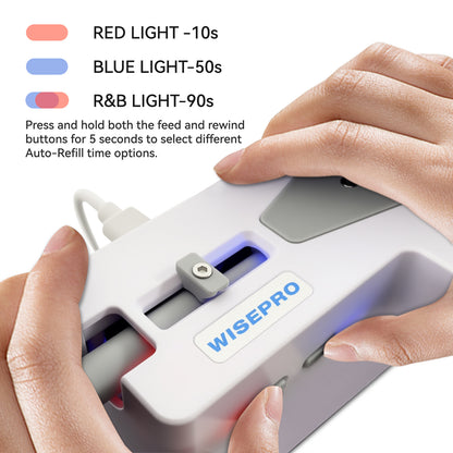 WISEPRO 3D Printer Filament Buffer for 1.75mm PLA/ABS, Auto Filament Feeding & Switching, Ensures Continuous Printing,Prevents Filament Runout