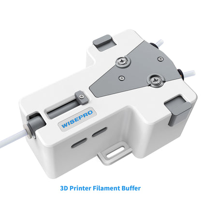 WISEPRO 3D Printer Filament Buffer for 1.75mm PLA/ABS, Auto Filament Feeding & Switching, Ensures Continuous Printing,Prevents Filament Runout