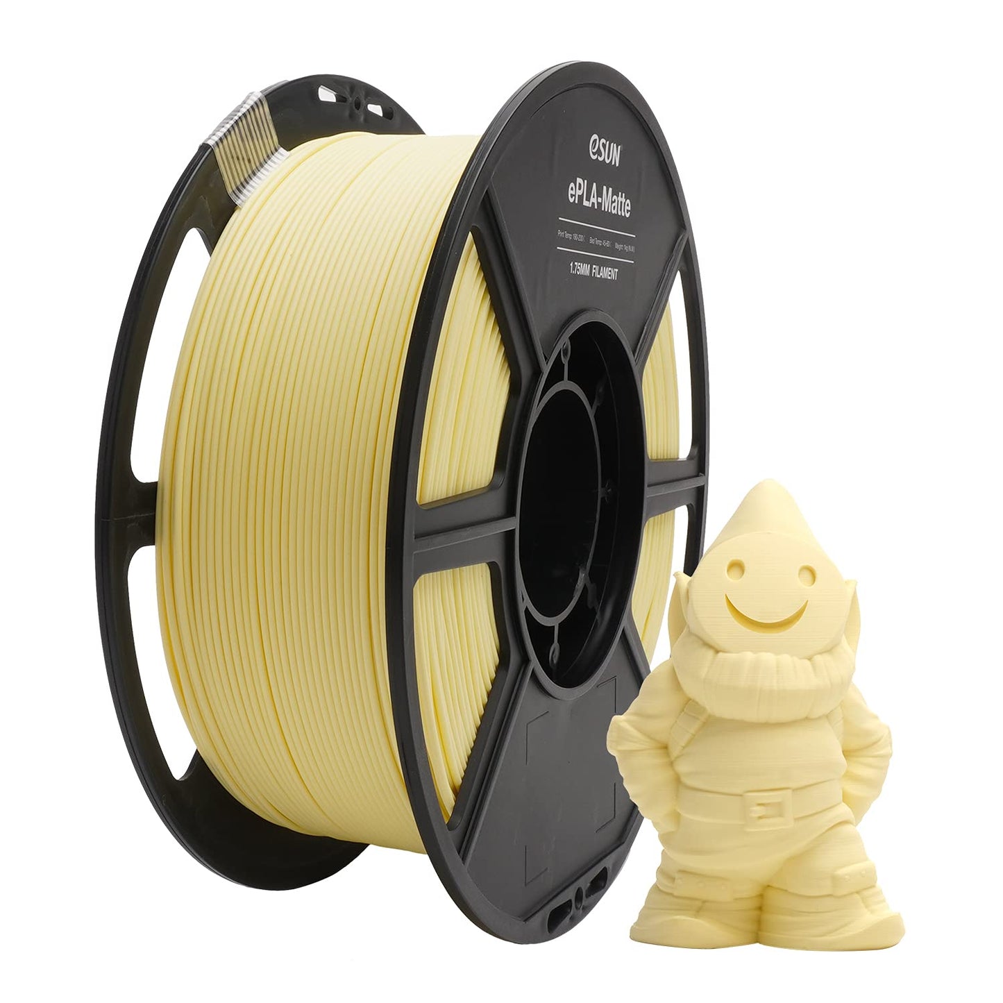 eSUN 1.75mm ePLA-Matte 3D Printer Filament
