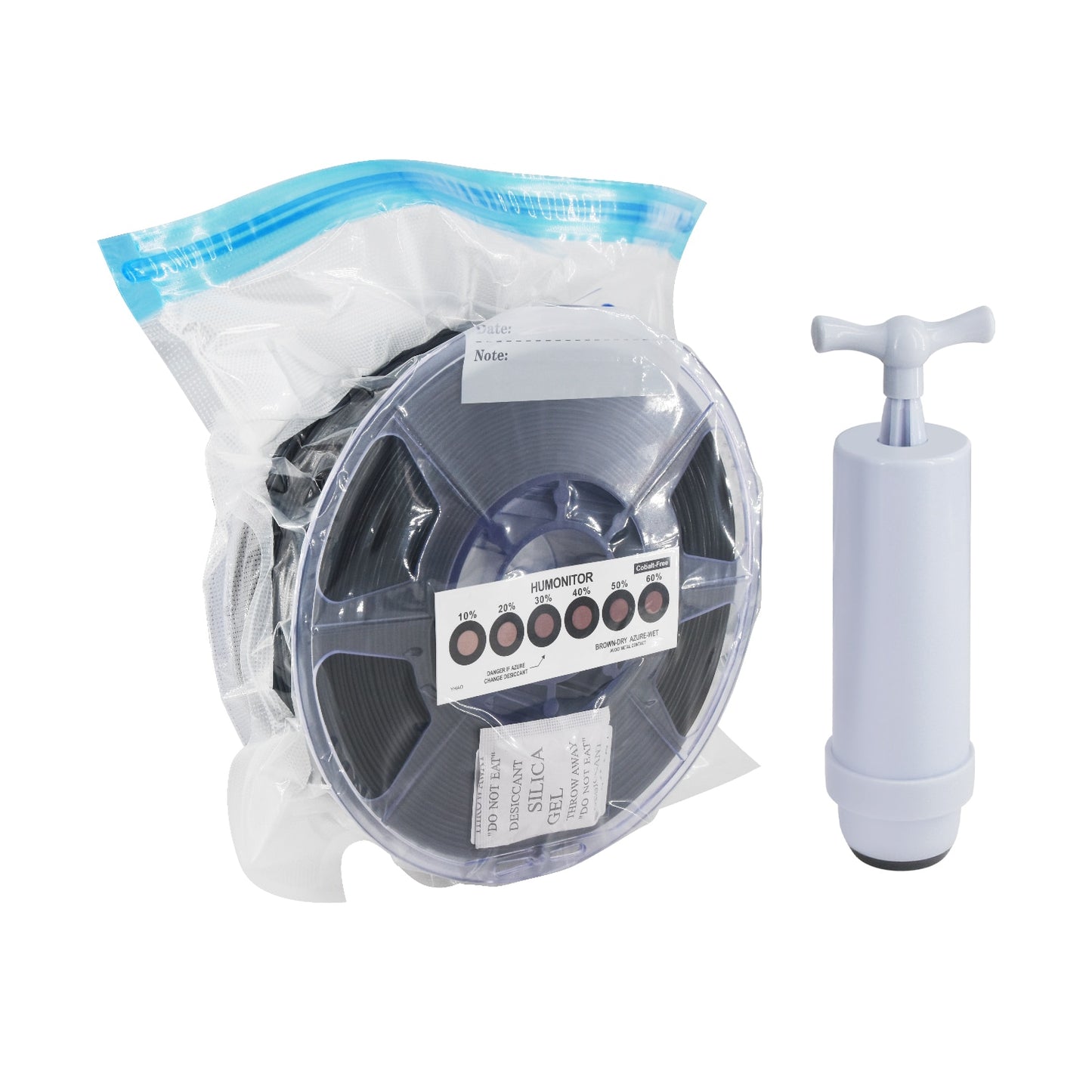 Wisepro 3D Printer PLA/ABS/TPU Filament Storage Vacuum Bag Kit Keep Dry Avoid Moisture for 3D printer spools