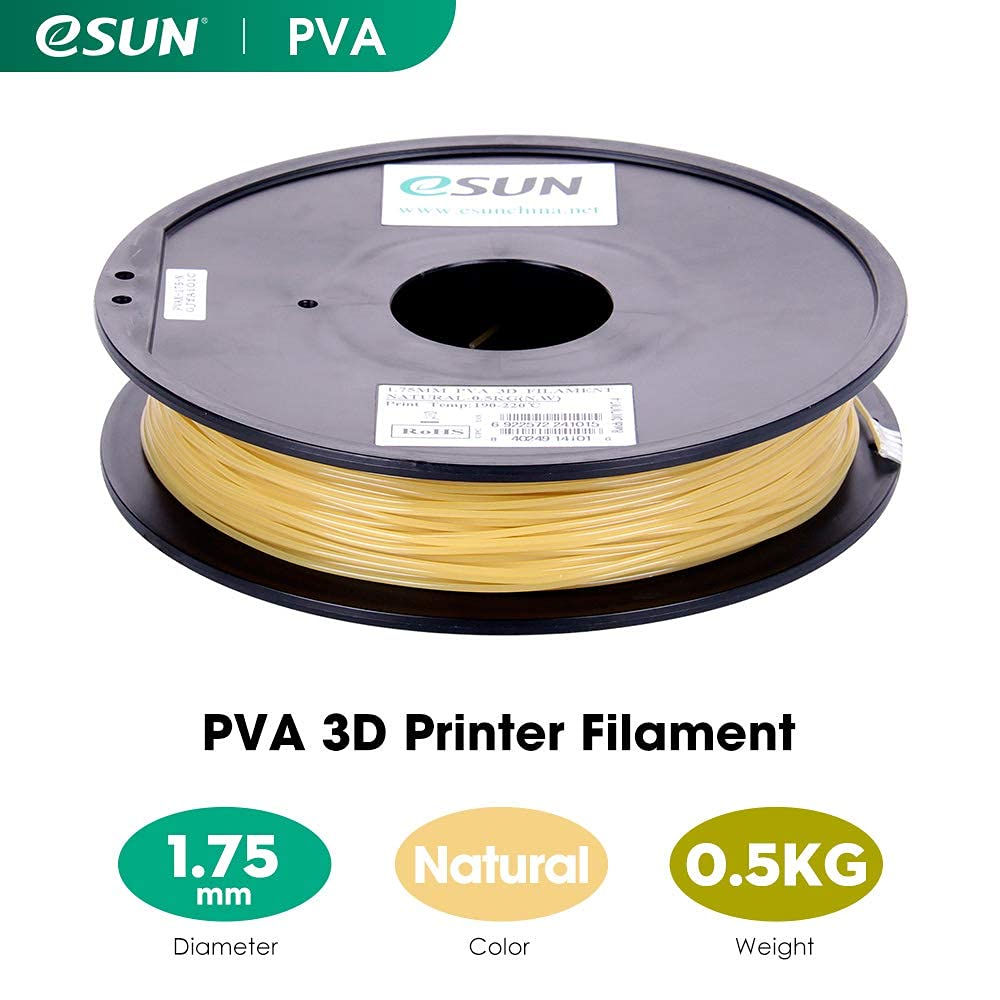 eSUN 1.75mm PVA Water Soluble 3D Printer Filament