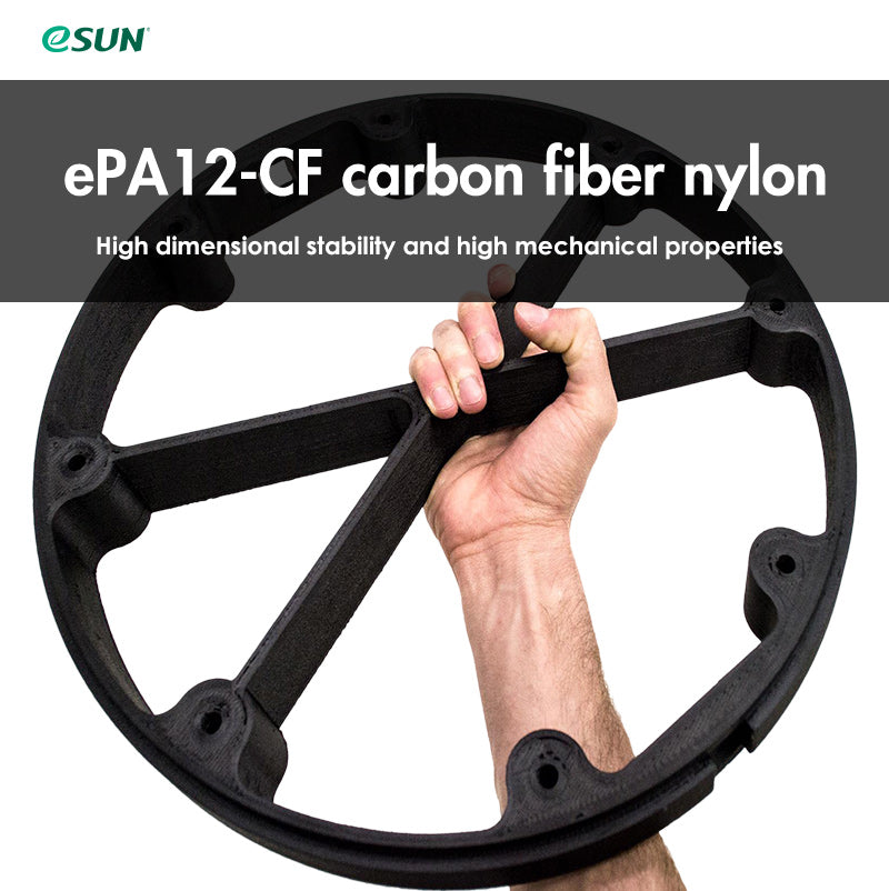 Filamento Nylon Carbon EUMAKERS per stampa 3D 500g 1,75mm